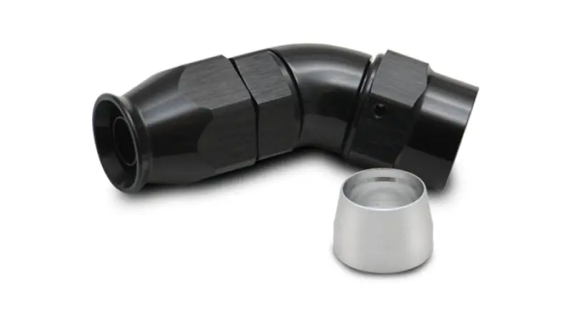 Vibrant -10AN 45 Degree Hose End Fitting for PTFE Lined Hose (VIB28410)