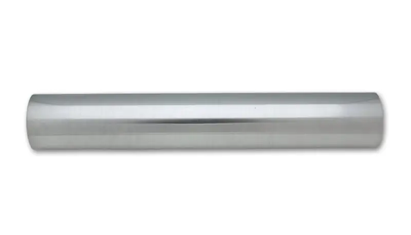 Vibrant 2.75in O.D. Universal Aluminum Tubing (18in long Straight Pipe) - Polished (VIB2882)