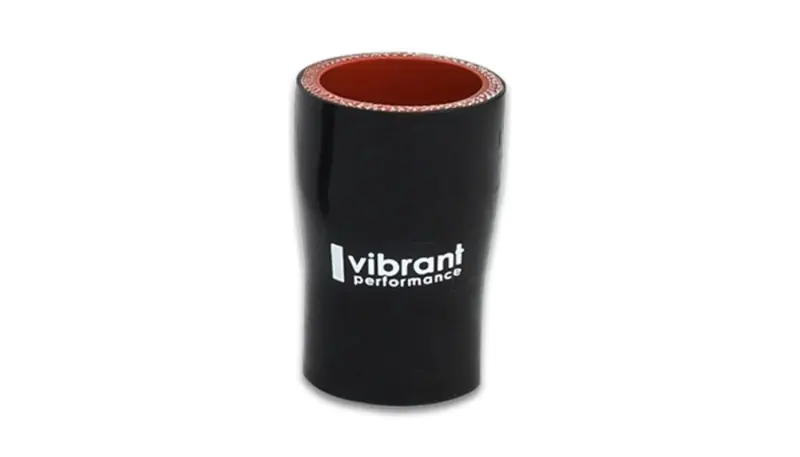 Vibrant 4 Ply Reducer Coupling 1in x 1.25in x 3in Long (BLACK) (VIB2920)