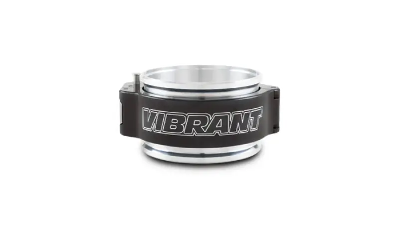 Vibrant 2in O.D. Aluminized HD 2.0 Clamp Assembly - Anodized Black (VIB32513)