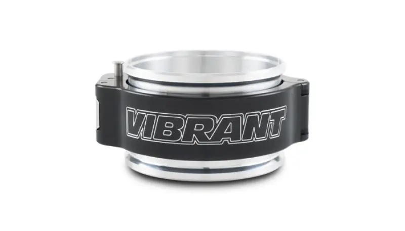 Vibrant 3in O.D. Aluminized HD 2.0 Clamp Assembly - Anodized Black (VIB32516)