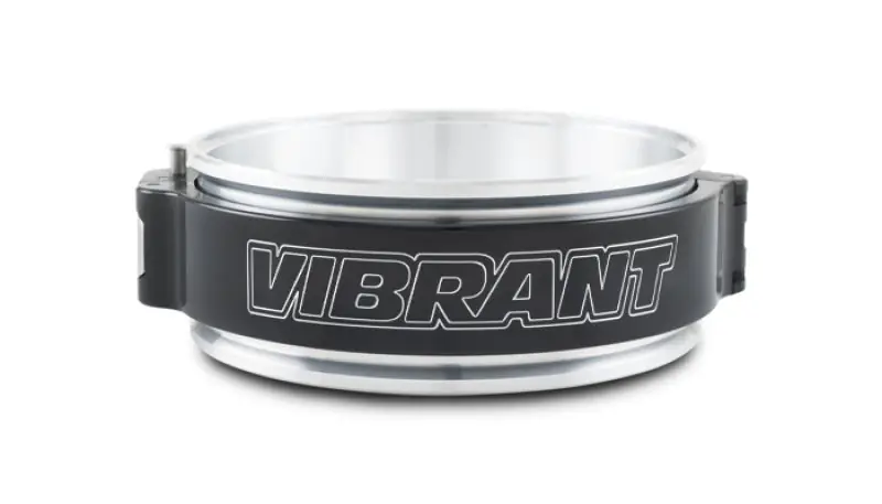 Vibrant 5in O.D. Aluminized HD 2.0 Clamp Assembly - Anodized Black (VIB32520)