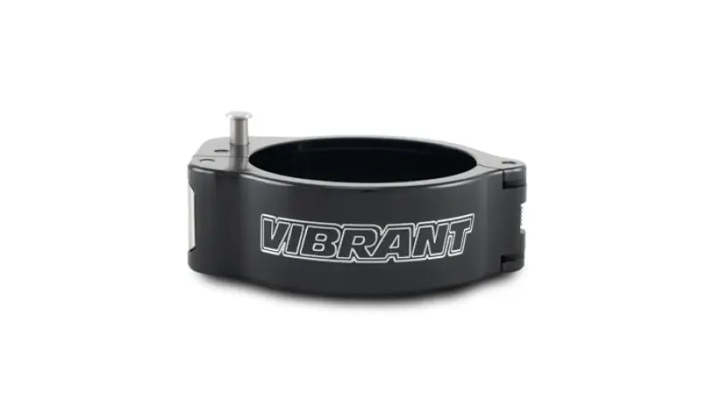 Vibrant 2in O.D. Aluminized HD 2.0 Clamp - Anodized Black (Clamp Only) (VIB32533)