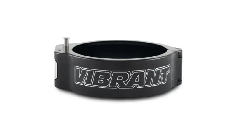 Vibrant 3in O.D. Aluminized HD 2.0 Clamp - Anodized Black (Clamp Only) (VIB32536)