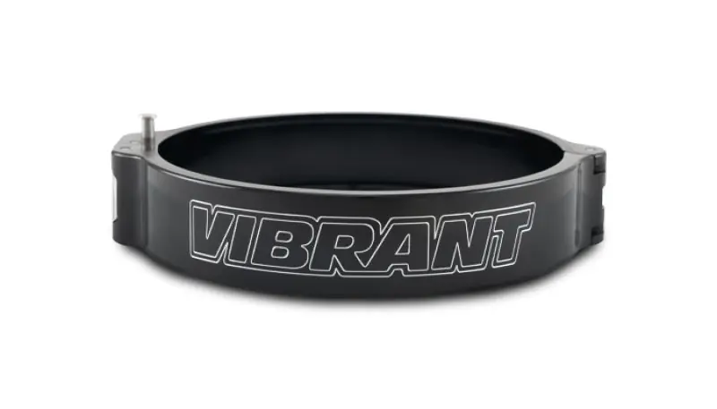 Vibrant 5in O.D. Aluminized HD 2.0 Clamp - Anodized Black (Clamp Only) (VIB32540)