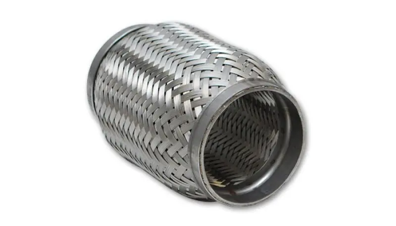Vibrant SS Flex Coupling with Inner Braid Liner 3in inlet/outlet x 4in long (VIB63004)