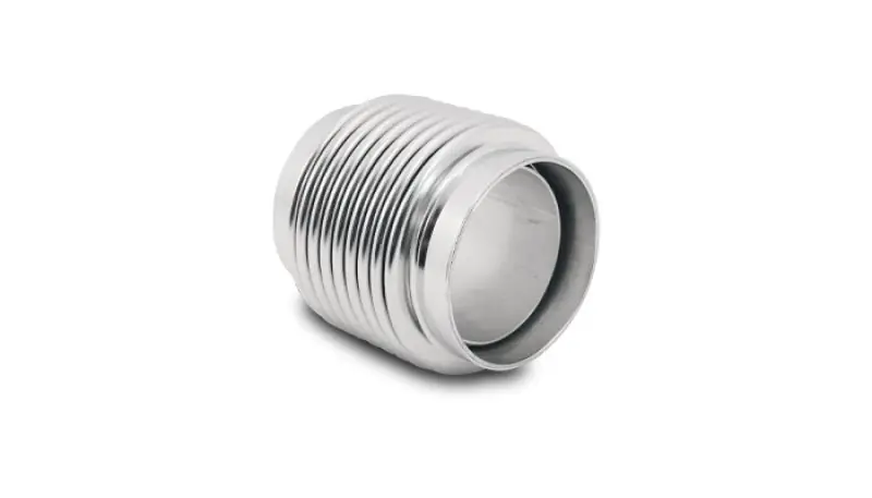 Vibrant SS Bellow Assembly w/ Liner 1.75in Inlet/Outlet ID x 2.5in OAL Electro Polished (VIB69425)