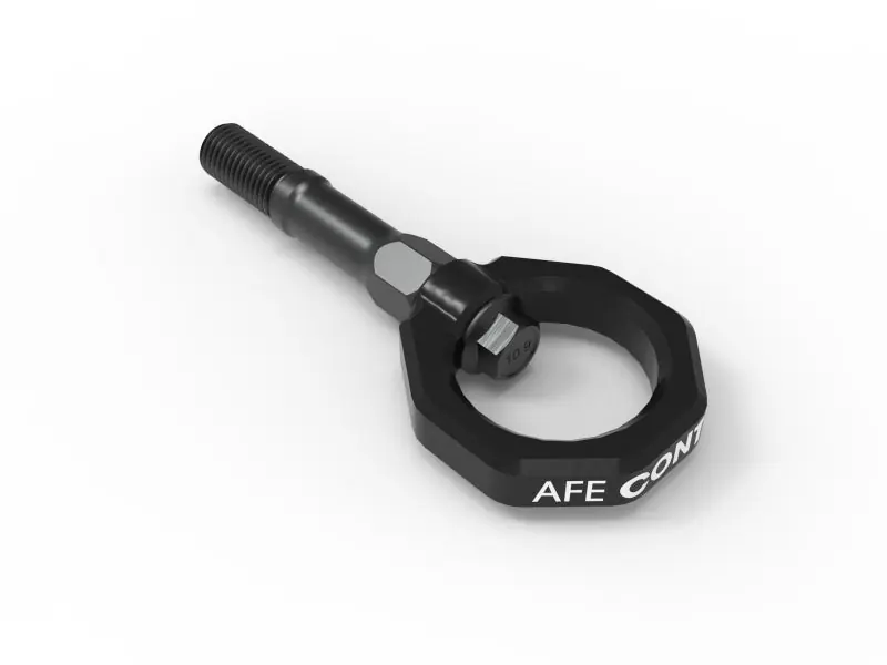aFe Control Rear Tow Hook (Black) (AFE450-401015-B)
