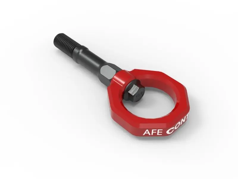 AFE 20-24 Chevrolet C8 Corvette Rear Tow Hook - Red (AFE450-401015-R)
