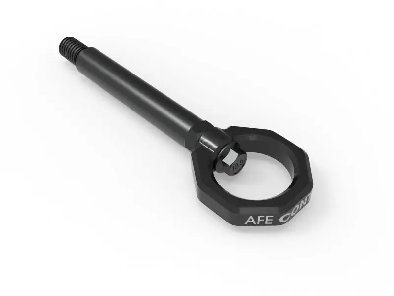 aFe 23-25 BMW M2 (G87) CONTROL Front / Rear Tow Hook - Black (AFE450-502004-B)