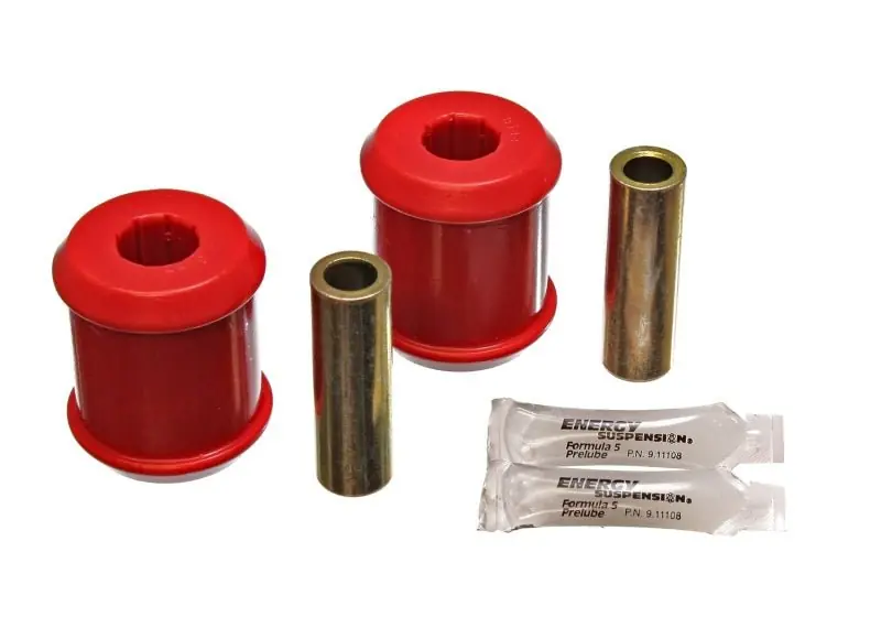 Energy Suspension 03-05 Mitsubishi Lancer EVO 8 Red Rear Trailing Arm Bushing Set (ENG5.3134R)