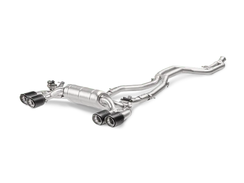 Akrapovic 16-17 BMW M2 F87 (Excl M2 Competition) Evolution Line Cat Back (Titanium) w/Carbon Tips (AKRME-BM/T/8H)