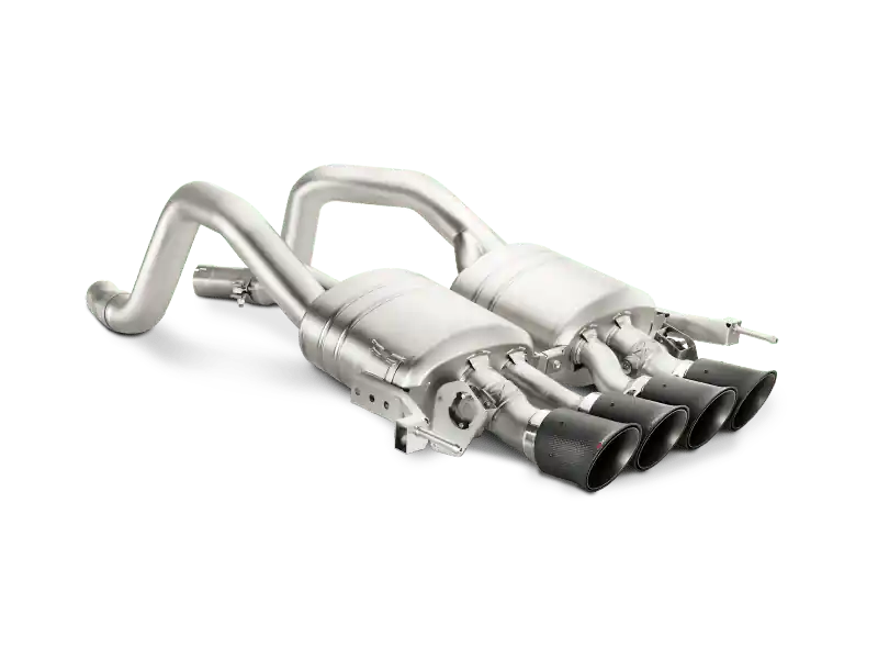 Akrapovic 14-17 Chevrolet Corvette Z06 (C7) Slip-On Line (Titanium) w/ Carbon Tips (AKRMTP-CO/TI/2)