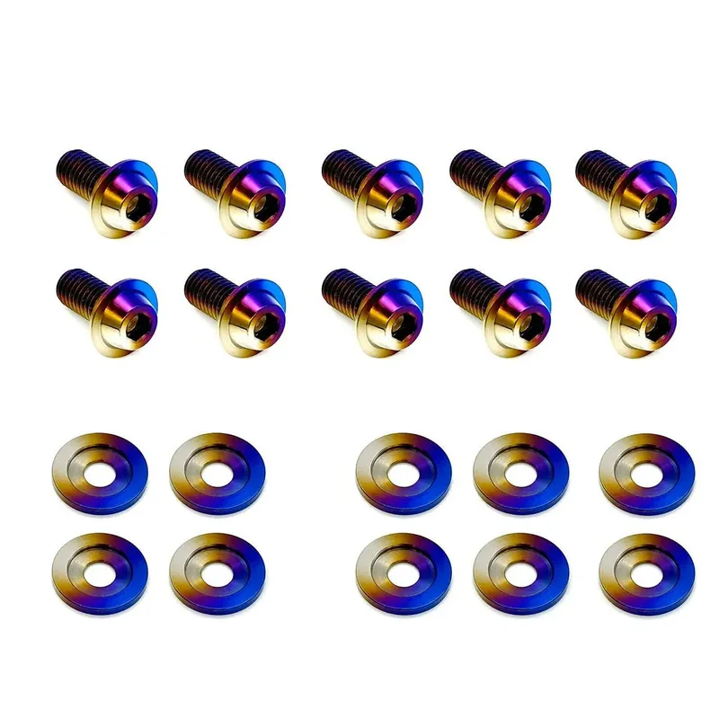 JDC Titanium Wing Mounting Hardware | 2023+ FL5 Civic Type R