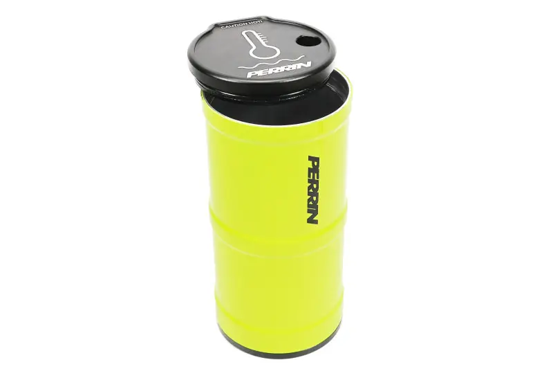 Perrin 13-25 Subaru BRZ / 04-21 Subaru STI / 02-25 Subaru WRX Coolant Overflow Tank - Neon Yellow (PERASM-ENG-505NY)