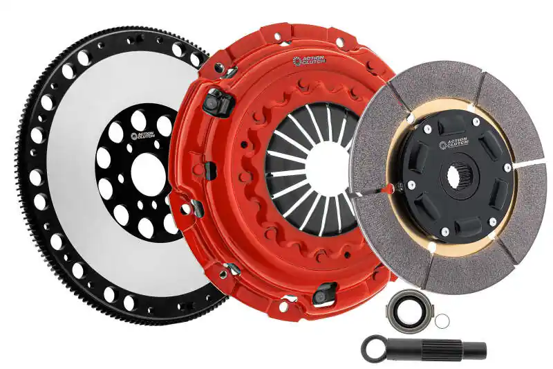Action Clutch 96-99 BMW M3 3.2L (S52) Ironman Sprung (Street) Clutch Kit w/Lightened Flywheel (AONACR-3364-SPR)