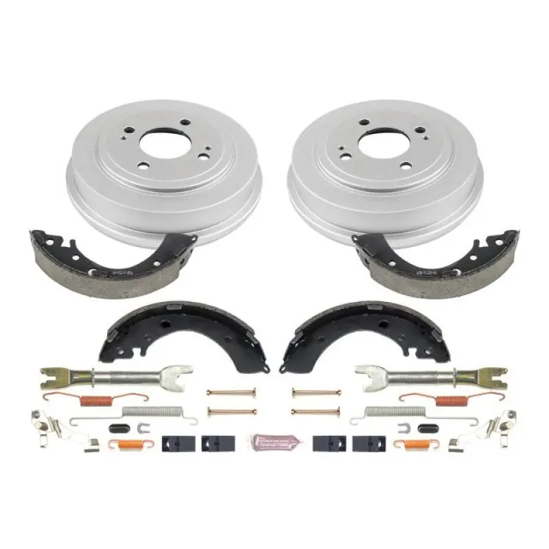 Power Stop 96-00 Honda Civic Coupe Rear Autospecialty Drum Kit