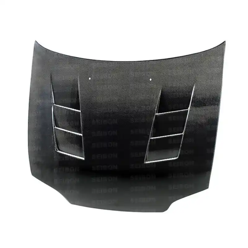 Seibon 92-95 Honda Civic 2DR/3DR TS-Style Carbon Fiber Hood (SEIHD9295HDCV2D-TS)