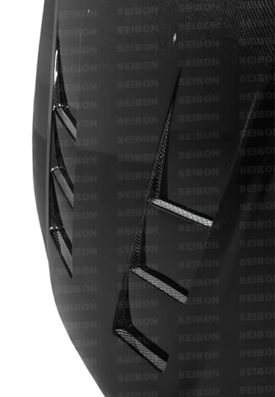 Seibon 96-98 Honda Civic (EM1/EJ6/EJ7/EJ8/EK9) TS Style Carbon Fiber Hood (SEIHD9698HDCV-TS)