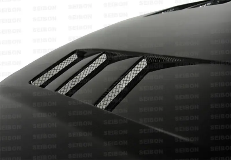 Seibon 99-00 Honda Civic (EM1/EJ6/7/8/EK9) TS-Style Carbon Fiber Hood (SEIHD9900HDCV-TS)