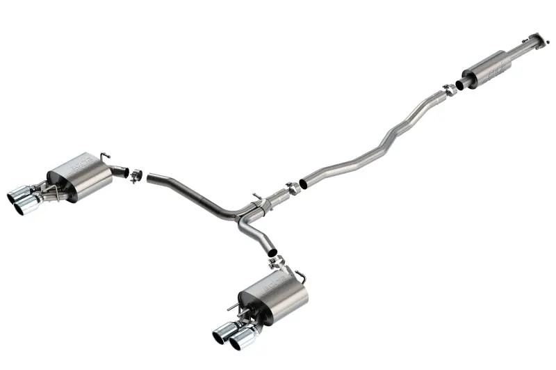 Borla 18-20 Toyota Camry XSE Cat Back S-Type Exhaust 3.5in Tip Dual Split Rear Exit (BOR140823)