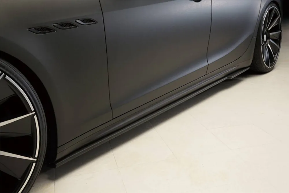 Carbonado 2014-2017 Maserati Ghibli S Q4 M157 W Style Side Skirts