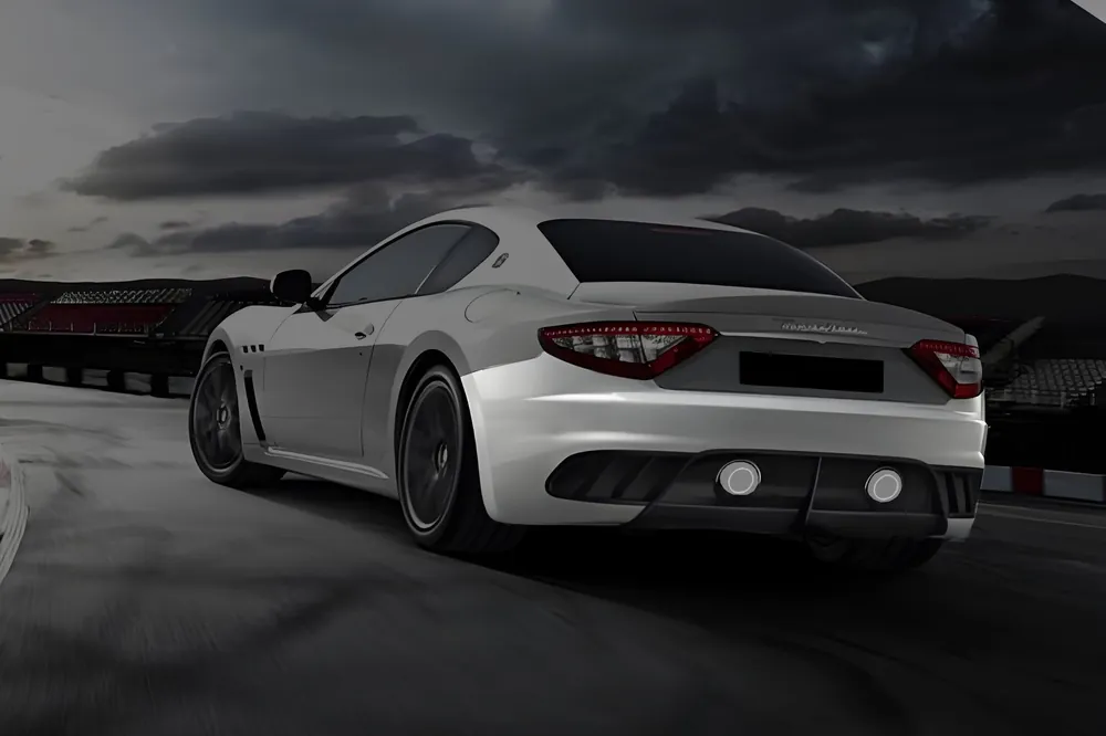 Carbonado 2008-2018 Maserati GranTurismo DC Style Rear Bumper
