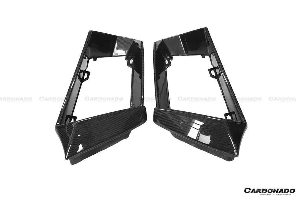 Carbonado 2011-2016 Lamborghini Aventador LP700 Coupe Roadster OE Style Carbon Fiber Front Bumper Grille