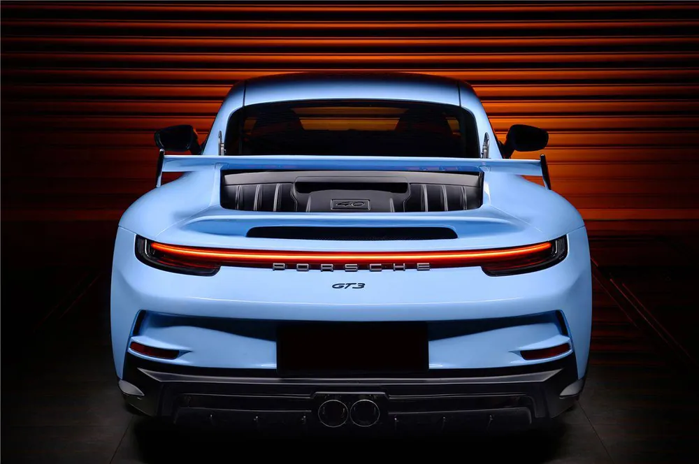 Carbonado 2019-2024 Porsche 911 992 Carrera S 4 4S Targa Cabriolet GT3 Style Rear Bumper