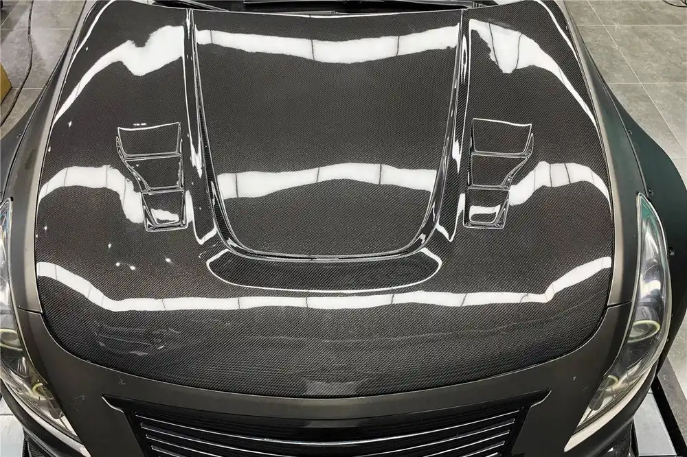 Carbonado 2010-2013 Infiniti G25 G37 Sedan BKSS Style Hood