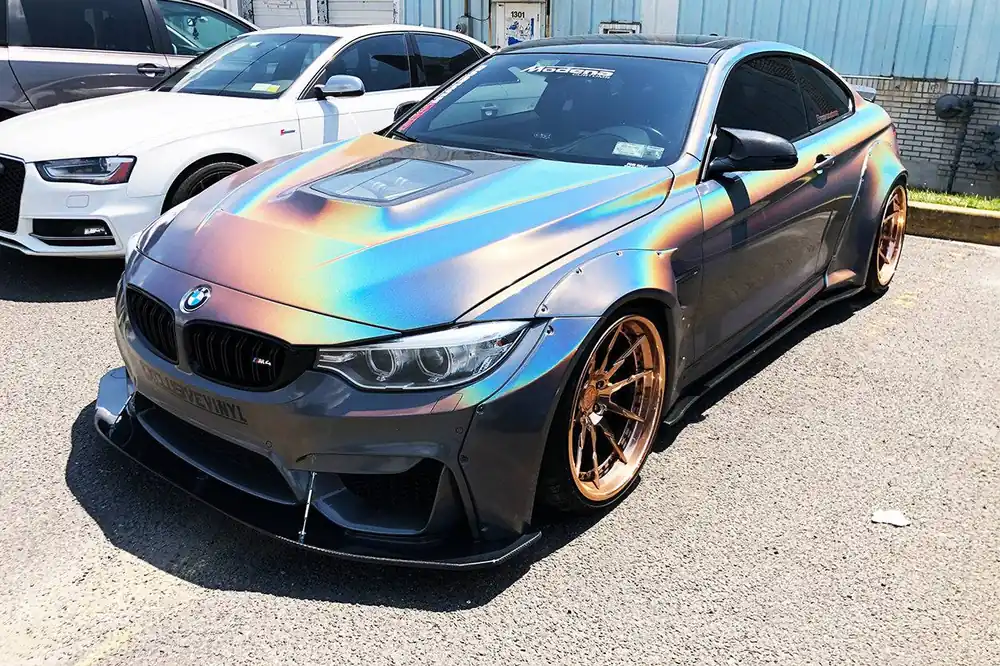 Carbonado 2014-2020 BMW F82 F83 M4 DE Style Carbon Fiber Side Skirts