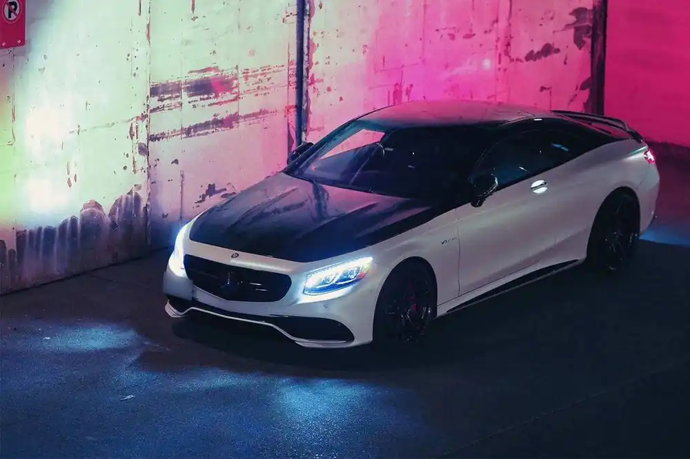 Carbonado 2014-2017 Mercedes Benz C217 S63 S65 AMG Coupe Carbon Fiber Hood