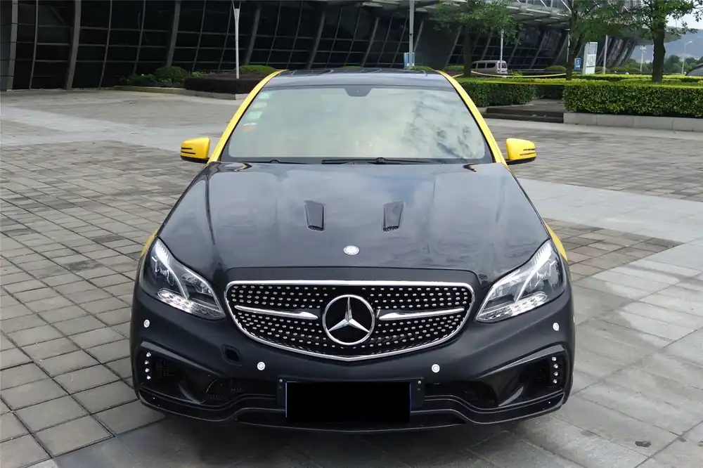 Carbonado 2014-2016 Mercedes Benz E Class W212 BKSS Style Hood