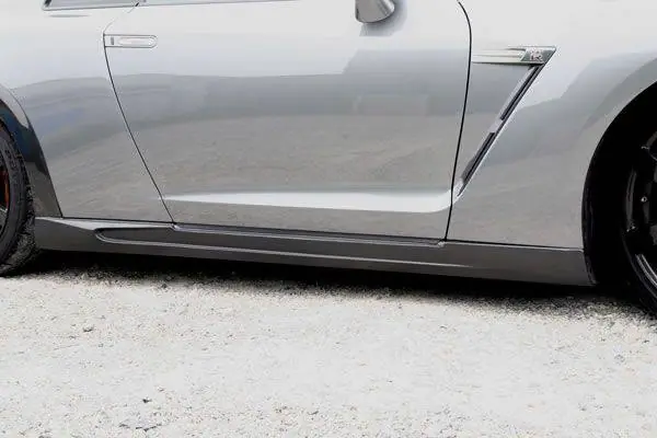 Carbonado 2008-2023 Nissan GTR R35 CBA DBA EBA BS Style Carbon Fiber Side Skirts