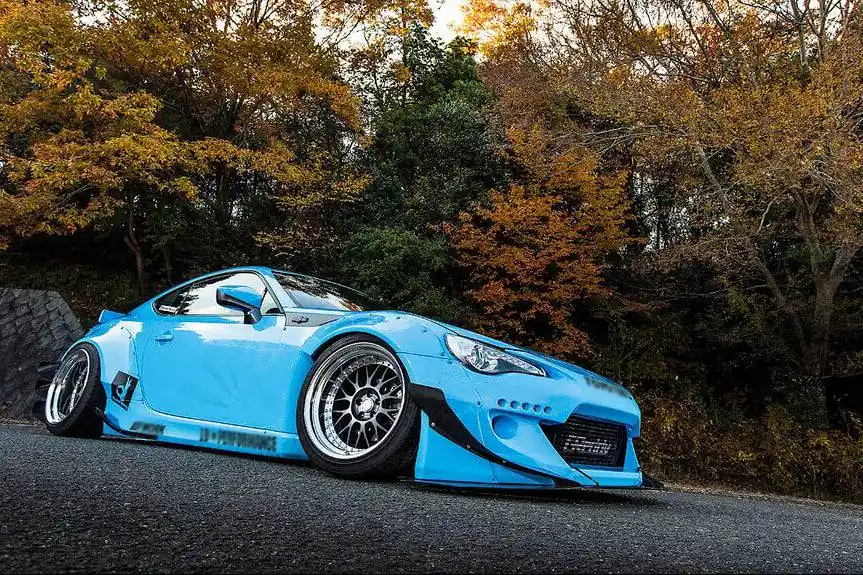 Carbonado 2012-2020 Scion FRS Toyota GT86 Subaru BRZ RBY2 Style Front Bumper Canards