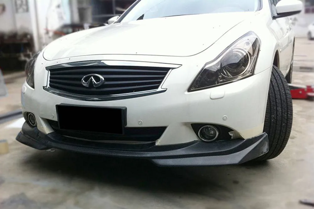 Carbonado 2010-2013 Infiniti G25 G37 Sedan JP Style Front Lip