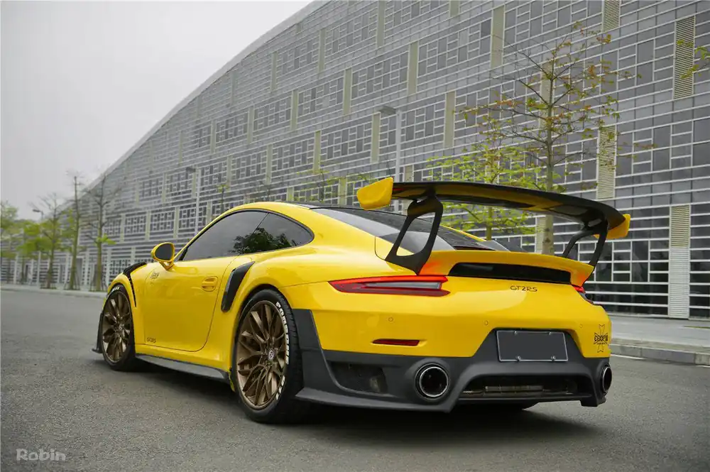 Carbonado 2012-2015 Porsche 911 991.1 Carrera S GT2RS Style Rear Bumper (Need Change 991.2 Tailight)