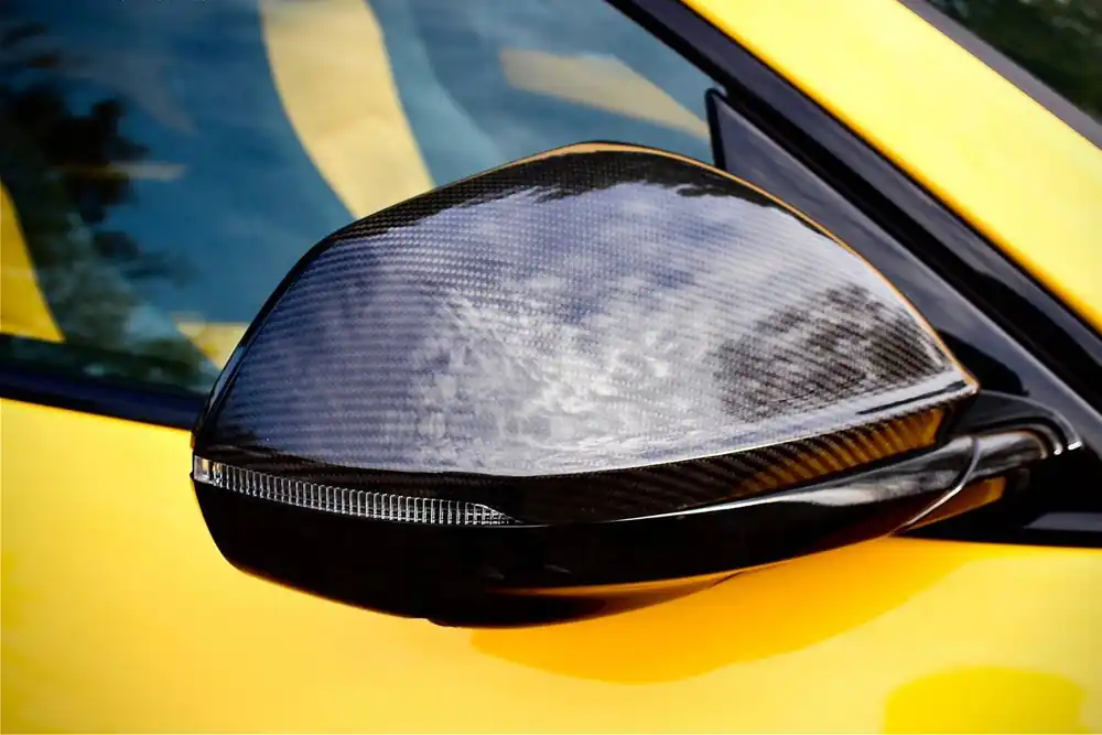 Carbonado 2018-2023 Lamborghini URUS TC Style Dry Carbon Fiber Mirror Housing Replacement