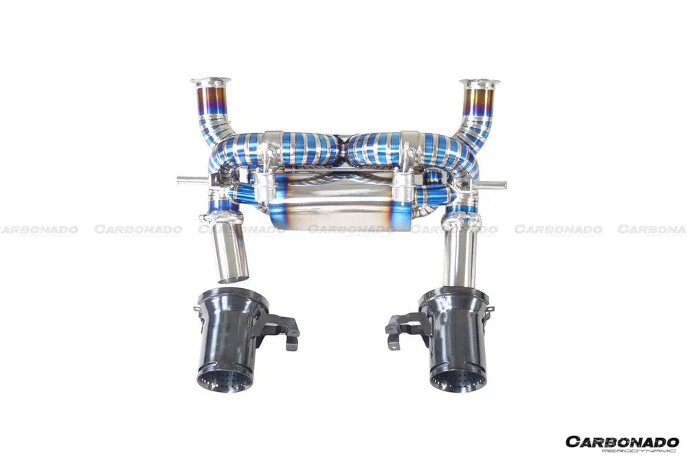 Carbonado 2011-2021 Lamborghini Aventador LP700 LP740 LP750 Coupe Roadster SVJ Style Exhaust System