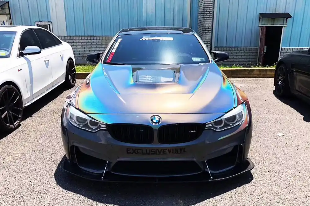 Carbonado 2014-2020 BMW F82 F83 M4 DE Style Carbon Fiber Front Lip