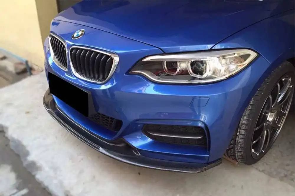 Carbonado 2013-2016 BMW 2 Series F22 F23 EXOT Style Front Lip (M-Tech Only)