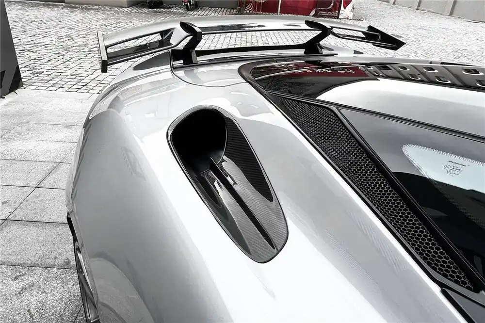 Carbonado 2020-2023 McLaren GT WP Style DRY Carbon Fiber Side Air Intake Fins
