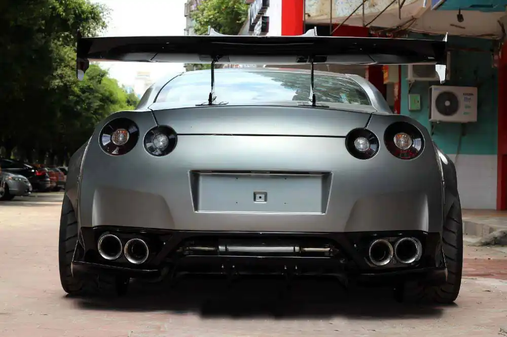 Carbonado 2008-2023 Nissan GTR R35 CBA DBA EBA DE Style Rear Diffuser