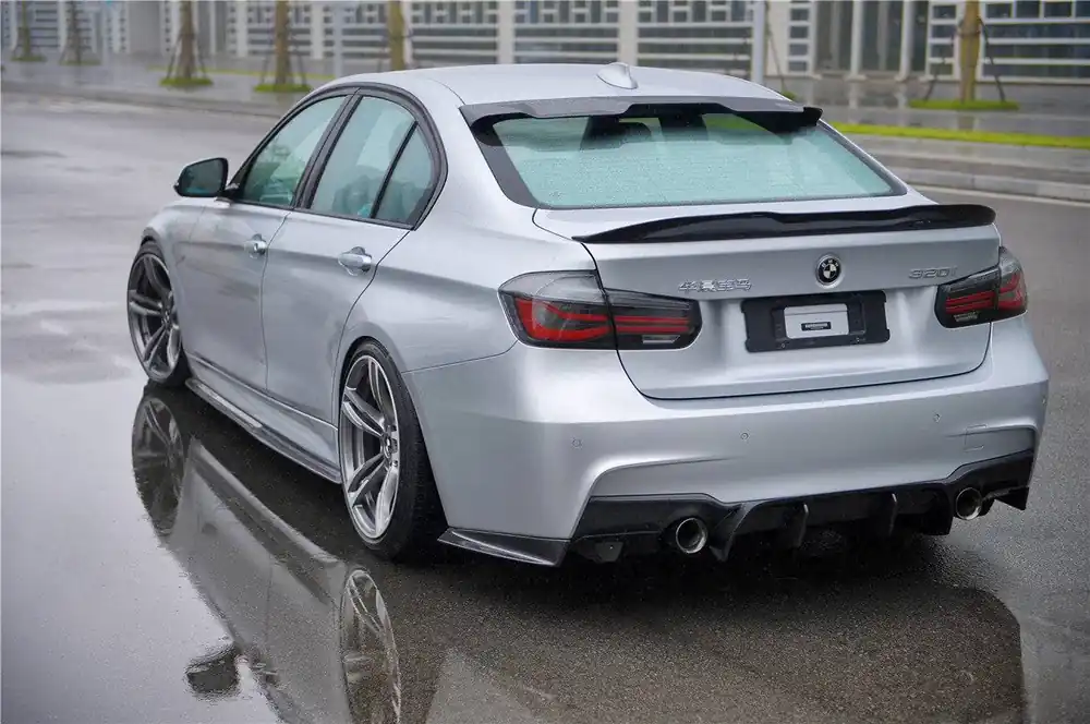 Carbonado 2011-2019 BMW 3 Series F30 F35 M-Tech GV Carbon Fiber Trunk Spoiler
