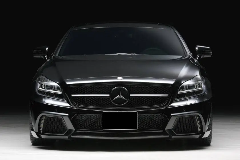 Carbonado 2010-2017 Mercedes Benz W218 CLS Class WD Style Front Bumper with LED