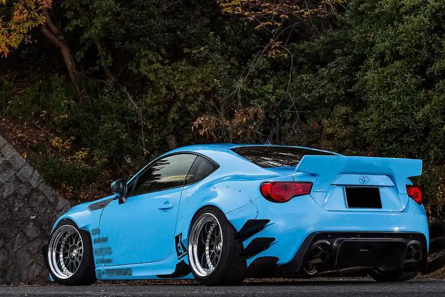 Carbonado 2012-2020 Scion FRS Toyota GT86 Subaru BRZ RBY2 Style Rear Diffuser