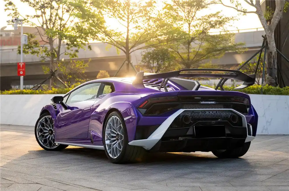 Carbonado 2021-2024 Lamborghini Huracan STO Dry Carbon Fiber Trunk Spoiler Wing