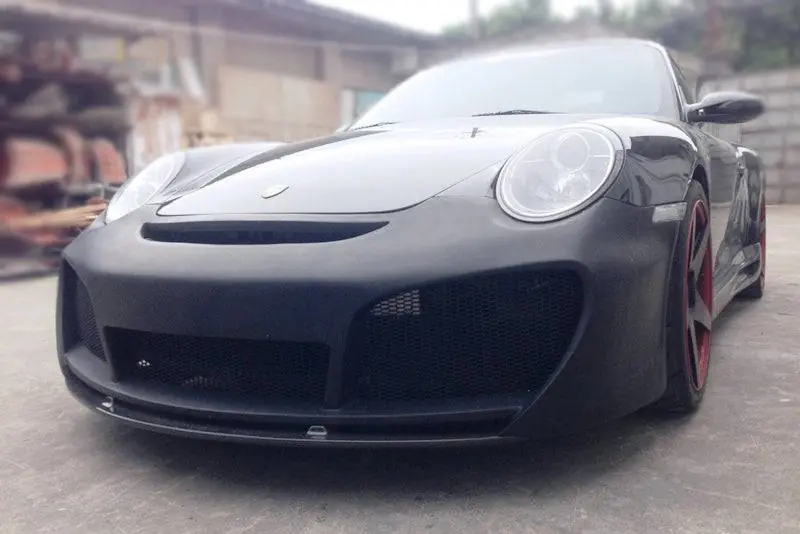 Carbonado 2009-2012 Porsche 911 997.2 Carrera S 4S TA STYLE FRONT BUMPER (with LIP)