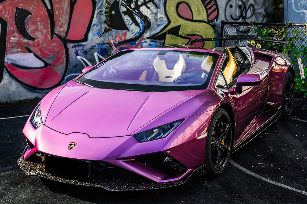 Carbonado 2019-2023 Lamborghini Huracan EVO RWD OD Style Carbon Fiber Front Lip