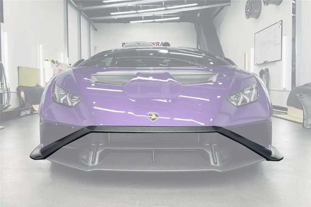 Carbonado 2021-2024 Lamborghini Huracan STO Dry Carbon Fiber UP Front Lip